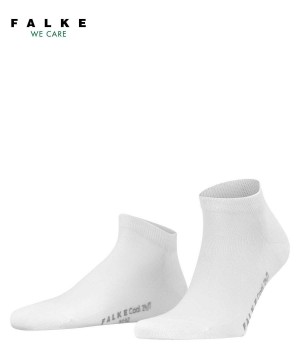 Pánské Ponožky Falke Cool 24/7 Sneaker socks Bílé | 3691WBYCE