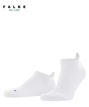 Pánské Ponožky Falke Cool Kick Sneaker socks Bílé | 8623FJKIH