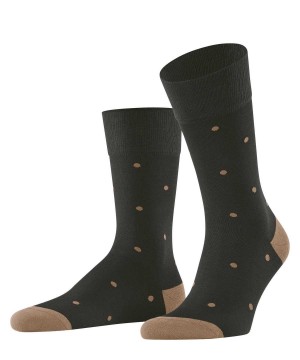 Pánské Ponožky Falke Dot Socks Hnědé | 0692EMZFL