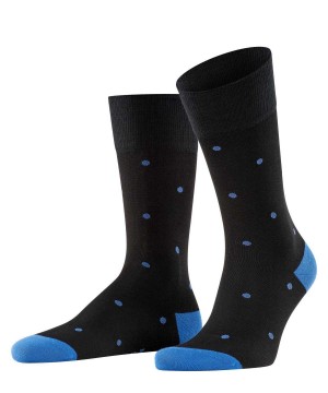 Pánské Ponožky Falke Dot Socks Černé | 5873HOQAK