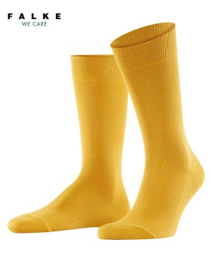 Pánské Ponožky Falke Family Socks Žluté | 9081LXMFT