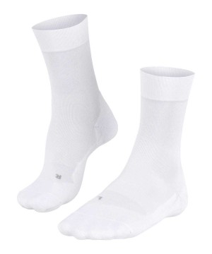 Pánské Ponožky Falke GO2 Golf Socks Bílé | 9807JOPEI