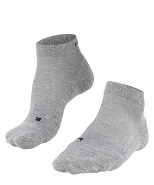 Pánské Ponožky Falke GO2 Short Golf Short sock Šedé | 2381DHVXS