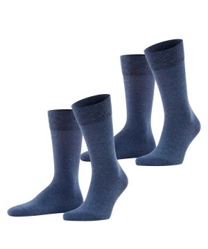 Pánské Ponožky Falke Happy 2-Pack Socks Blankyt | 8052QXKLU