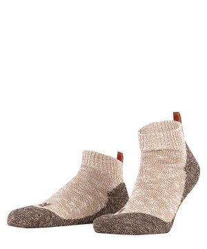 Pánské Ponožky Falke Lodge Homepad House socks Hnědé | 6495MZIPH