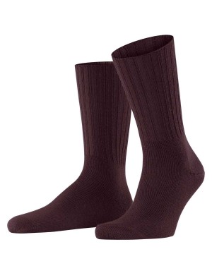 Pánské Ponožky Falke Nelson Boot socks Červené | 1846QYKJW