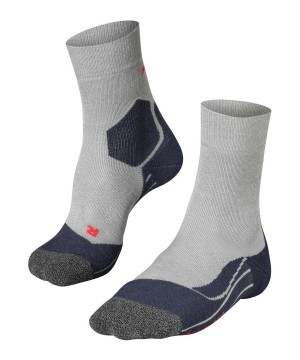 Pánské Ponožky Falke RU3 Comfort Running Socks Šedé | 7042XSYJA