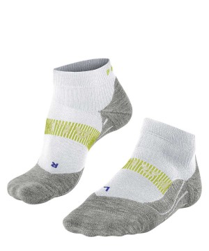 Pánské Ponožky Falke RU4 Endurance Cool Short Running Short sock Bílé | 0398RSNIH