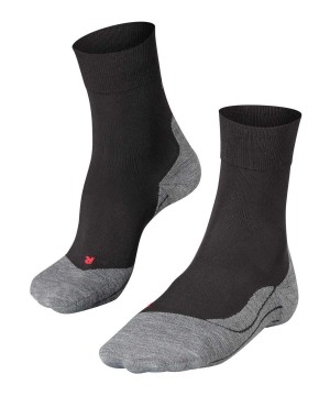 Pánské Ponožky Falke RU4 Endurance Running Socks Černé | 4952YMHEQ