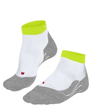 Pánské Ponožky Falke RU4 Endurance Short Running Short sock Bílé | 5091JOYWK