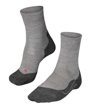 Pánské Ponožky Falke RU4 Endurance Wool Running Socks Šedé | 0643EGUTS