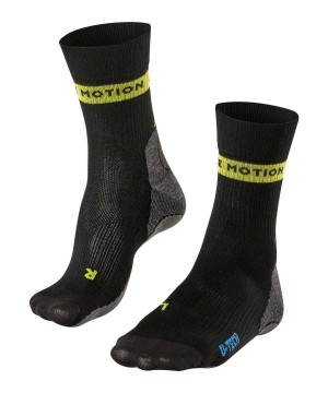 Pánské Ponožky Falke RU True Motion Aion Running Socks Černé | 6095RNVDK