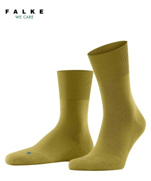 Pánské Ponožky Falke Run Socks Zelene | 6839JITHE