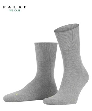 Pánské Ponožky Falke Run Socks Šedé | 4290ZCKUE