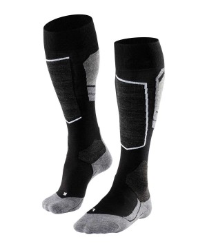 Pánské Ponožky Falke SK4 Advanced Skiing Knee-high Socks Černé | 7915EHPSB