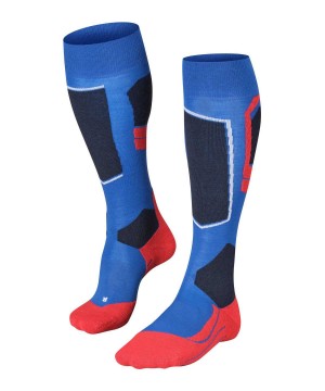 Pánské Ponožky Falke SK4 Advanced Skiing Knee-high Socks Blankyt | 3280GTNZK