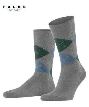 Pánské Ponožky Falke Sensitive Argyle Socks Šedé | 2753GXLQH