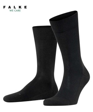 Pánské Ponožky Falke Sensitive London Socks Černé | 2913GHUSN