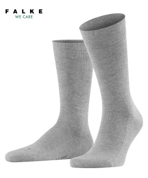 Pánské Ponožky Falke Sensitive London Socks Šedé | 8024NZKVD