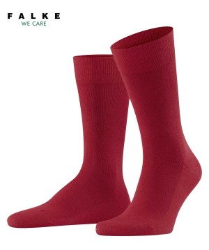 Pánské Ponožky Falke Sensitive London Socks Červené | 8213YDEAP