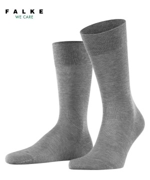 Pánské Ponožky Falke Sensitive Malaga Socks Šedé | 9271LREXZ