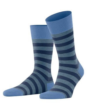 Pánské Ponožky Falke Sensitive Mapped Line Socks Blankyt | 6512UNAIE