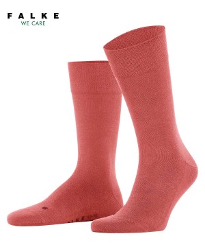 Pánské Ponožky Falke Sensitive New York Socks Červené | 9734NJFHO