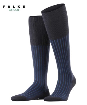 Pánské Ponožky Falke Shadow Knee-high Socks Blankyt | 7201SAFKD