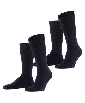 Pánské Ponožky Falke Swing 2-Pack Socks Blankyt | 0542KPMNT