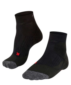 Pánské Ponožky Falke TE2 Short Tennis Short sock Černé | 0812TNVLP