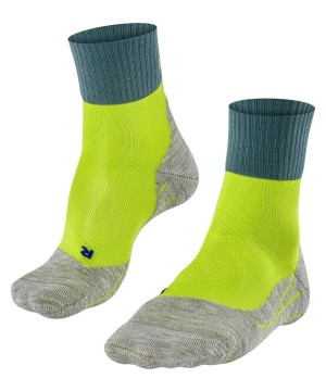 Pánské Ponožky Falke TK2 Explore Cool Short Trekking Short sock Zelene | 1639EYLTI