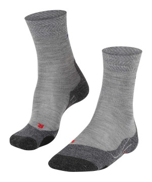 Pánské Ponožky Falke TK2 Explore Melange Trekking Socks Šedé | 1968FVTGP