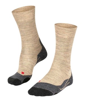 Pánské Ponožky Falke TK2 Explore Melange Trekking Socks Zelene | 1590PCSLV