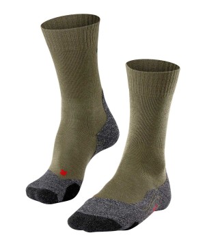 Pánské Ponožky Falke TK2 Explore Trekking Socks Zelene | 1498DCYNL