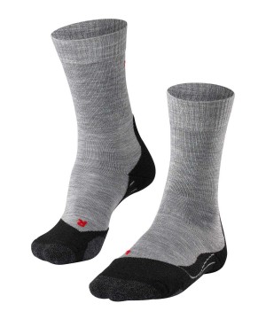 Pánské Ponožky Falke TK2 Explore Trekking Socks Šedé | 2530LGPAU