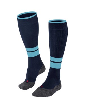 Pánské Ponožky Falke TK Compression Energy Trekking Knee-high Socks Blankyt | 3425JHRFI