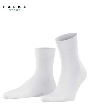 Pánské Ponožky Falke Tiago Short sock Bílé | 7284TBFZO