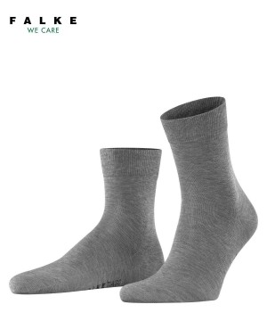 Pánské Ponožky Falke Tiago Short sock Šedé | 3419GNKBH