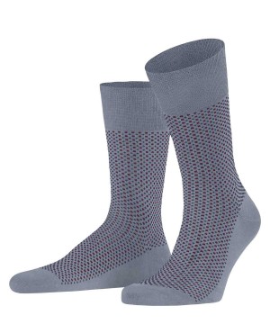 Pánské Ponožky Falke Uptown Tie Socks Šedé | 5690YREDM