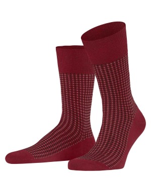 Pánské Ponožky Falke Uptown Tie Socks Červené | 0892YSXOE