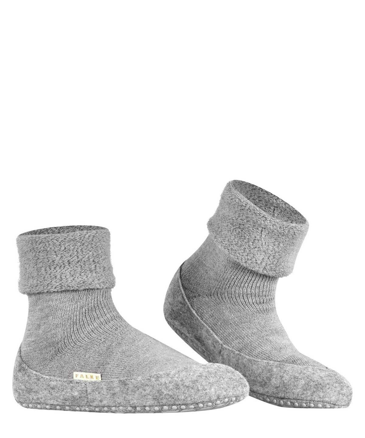 Dámské House Socks & Slippers Falke Cosyshoe Slippers Šedé | 1234NXGSW