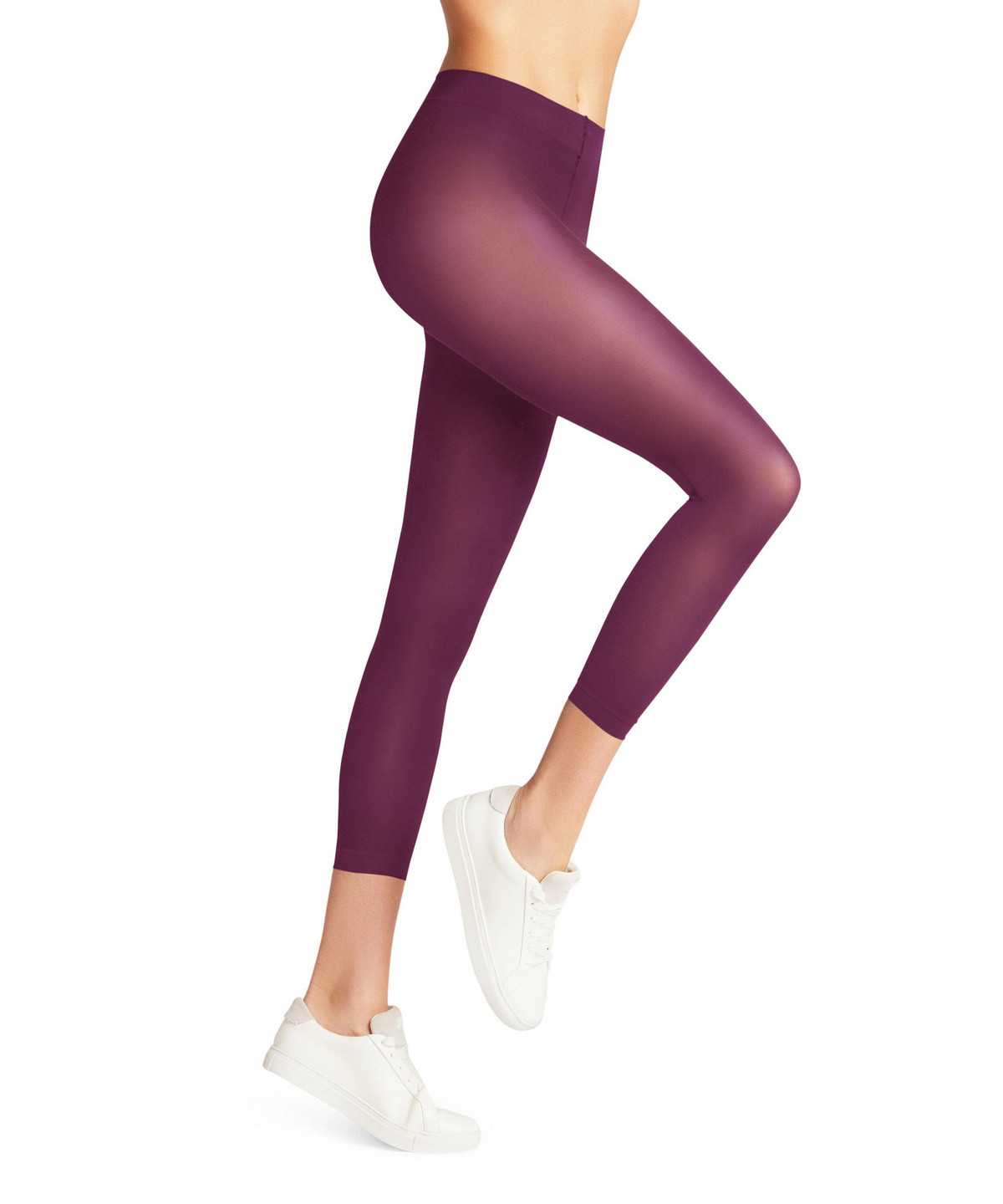 Dámské Leggings & Capri Falke Pure Matt 50 DEN Capri Fialové | 0378LHNDJ