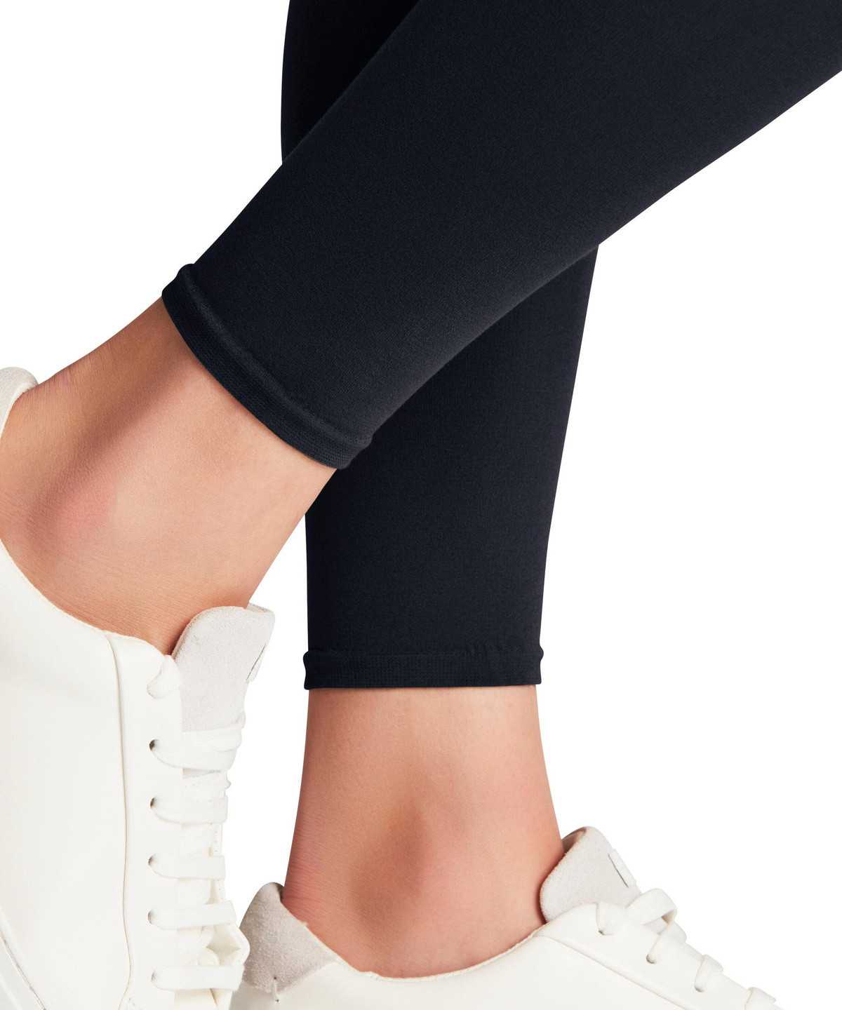 Dámské Legíny Falke Cotton Touch Leggings Blankyt | 8957XJSEF