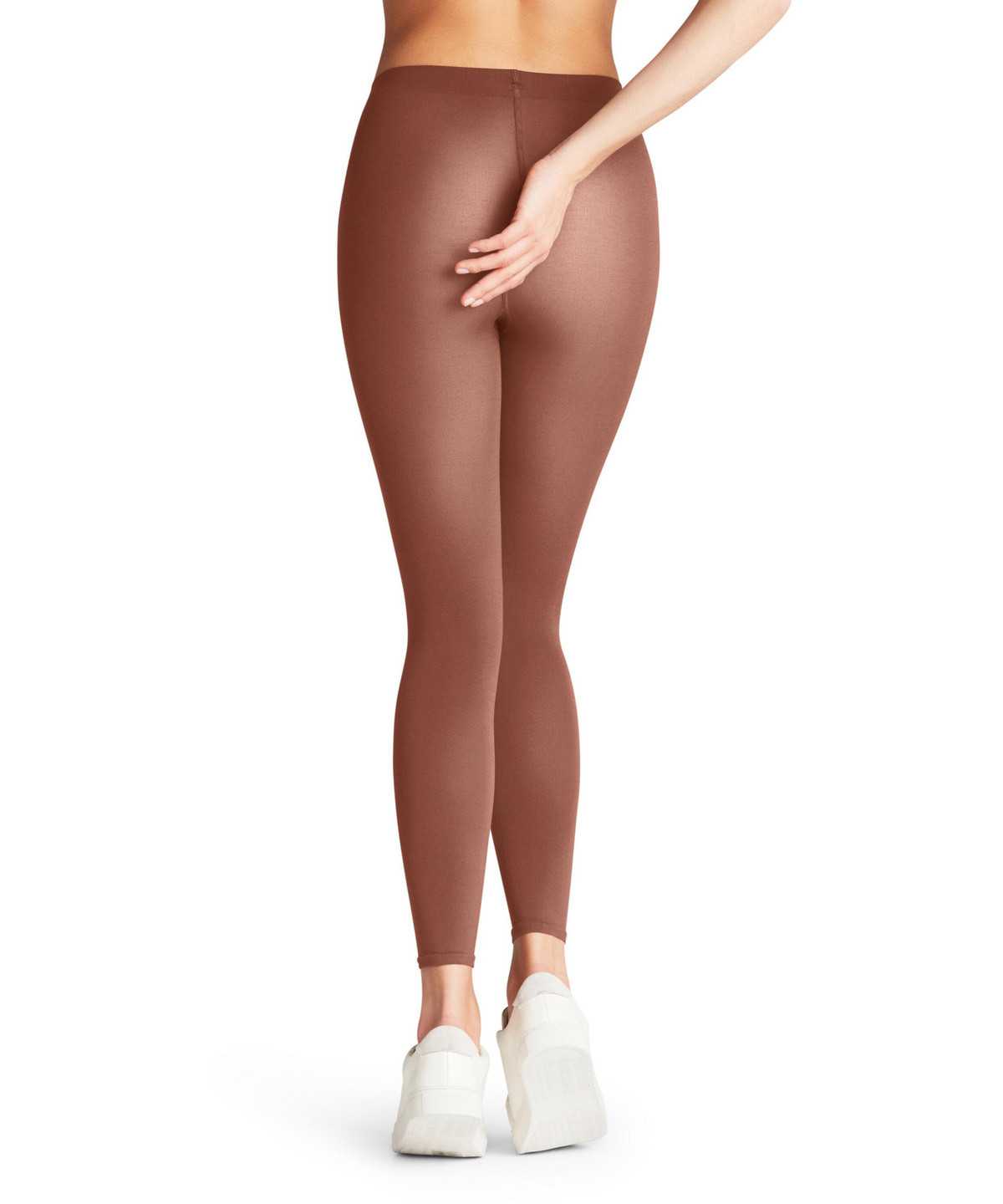 Dámské Legíny Falke Cotton Touch Leggings Hnědé | 2860XTSOB