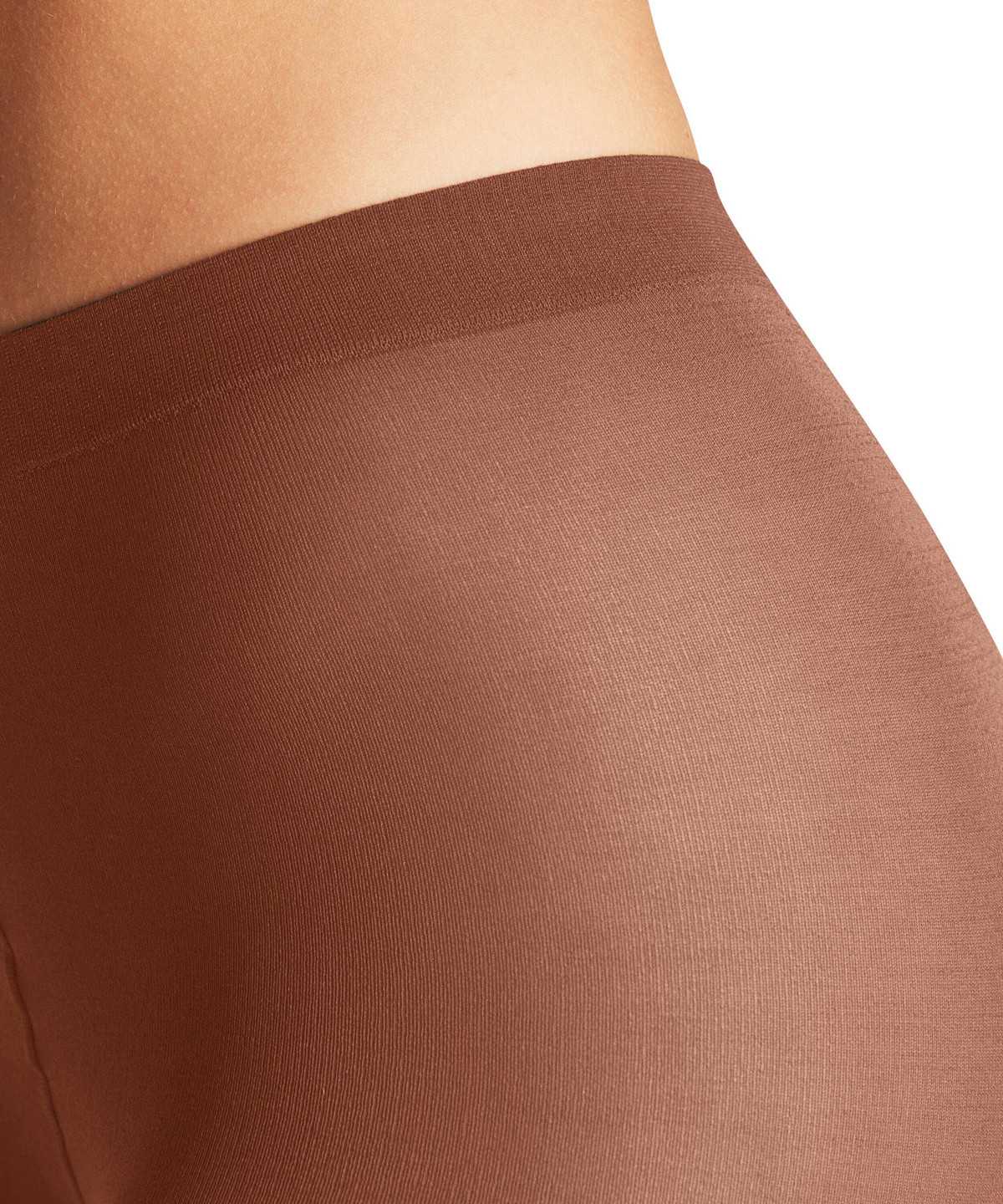 Dámské Legíny Falke Cotton Touch Leggings Hnědé | 2860XTSOB