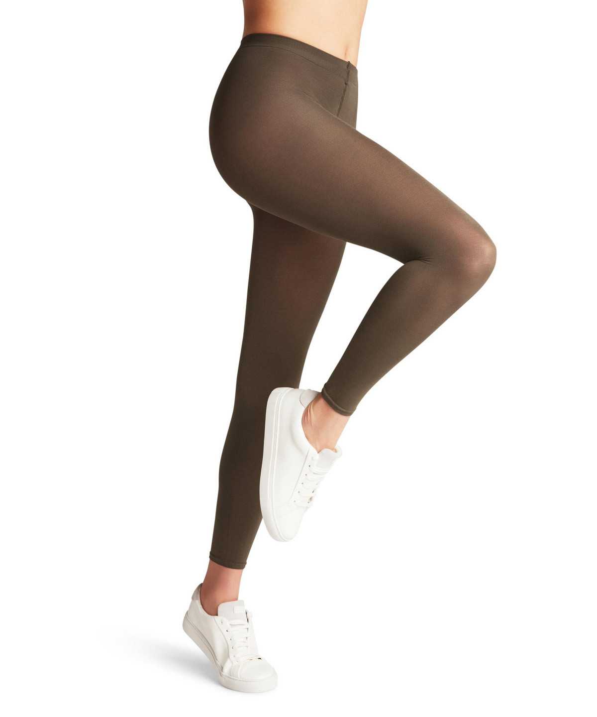 Dámské Legíny Falke Cotton Touch Leggings Zelene | 7241QDBMG