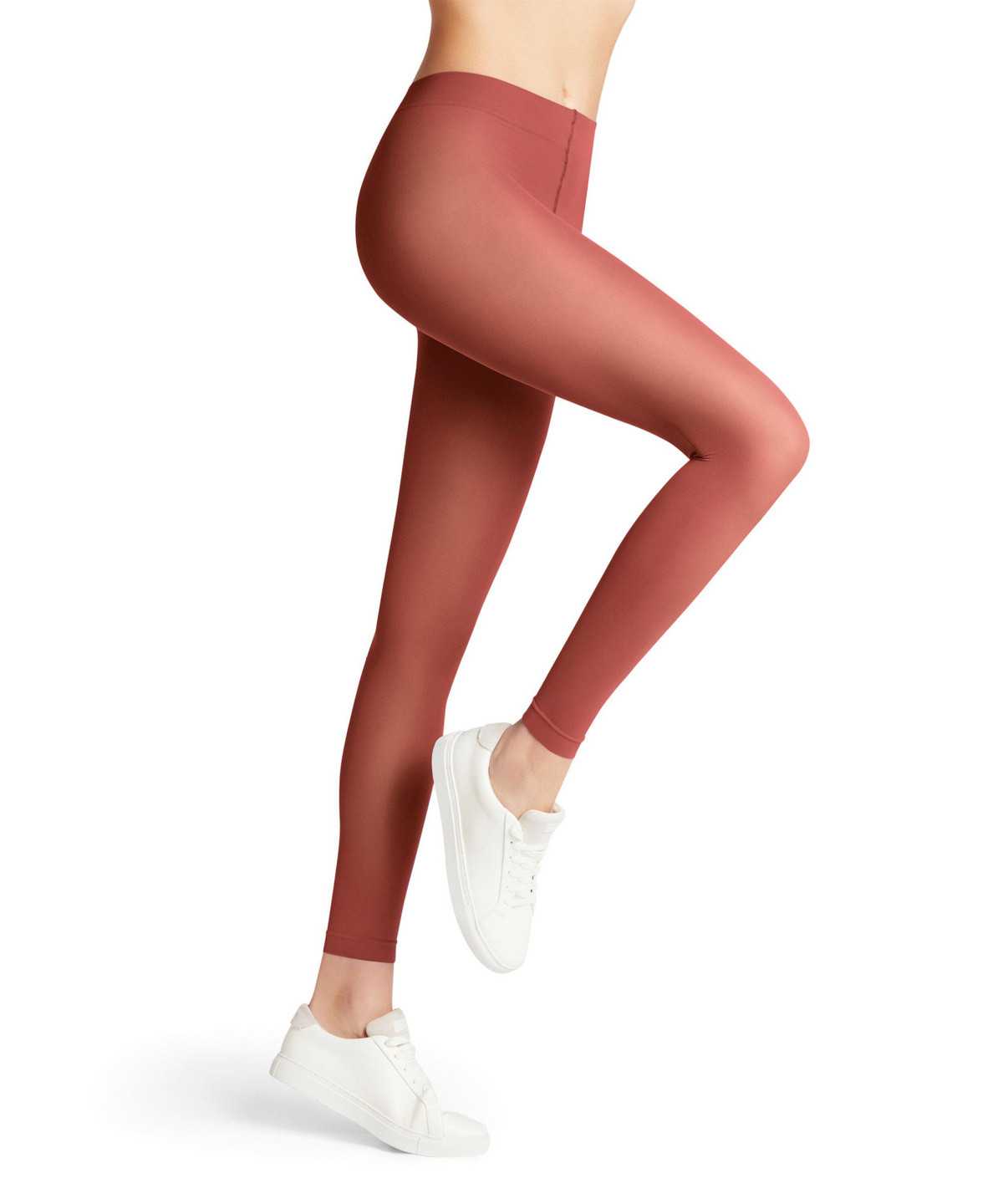 Dámské Legíny Falke Pure Matt 50 DEN Leggings Červené | 0832RFCOM