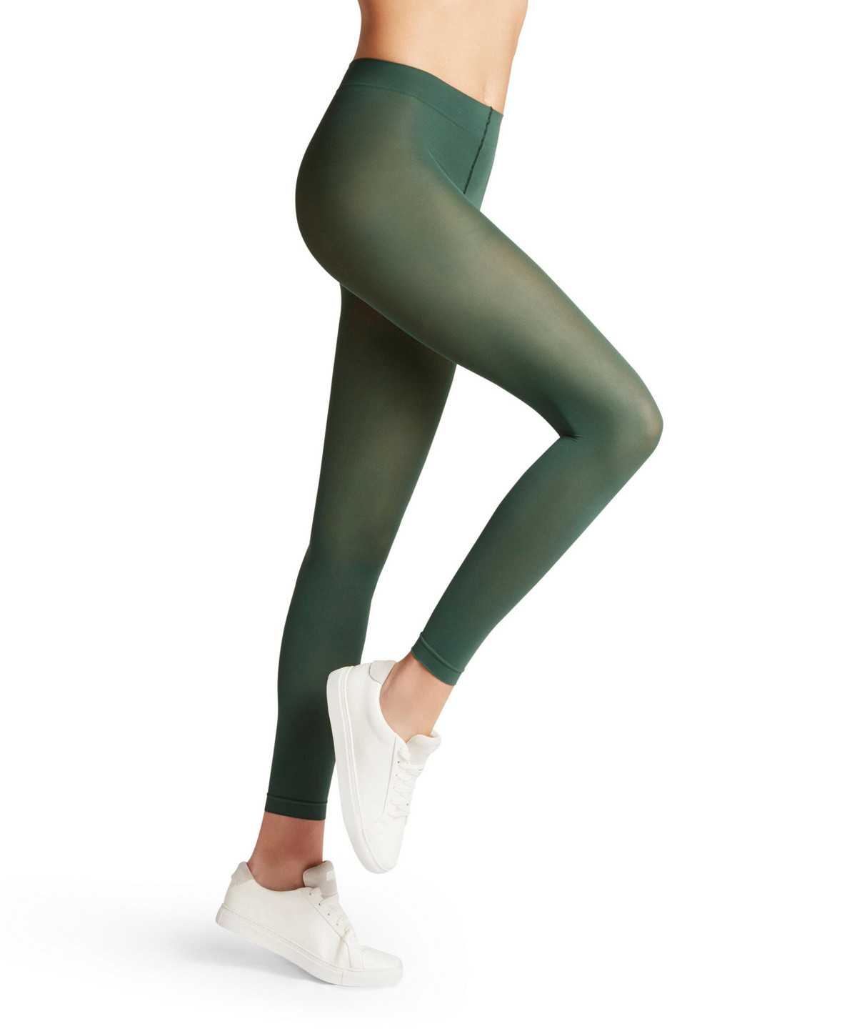 Dámské Legíny Falke Pure Matt 50 DEN Leggings Zelene | 3206QGKSN