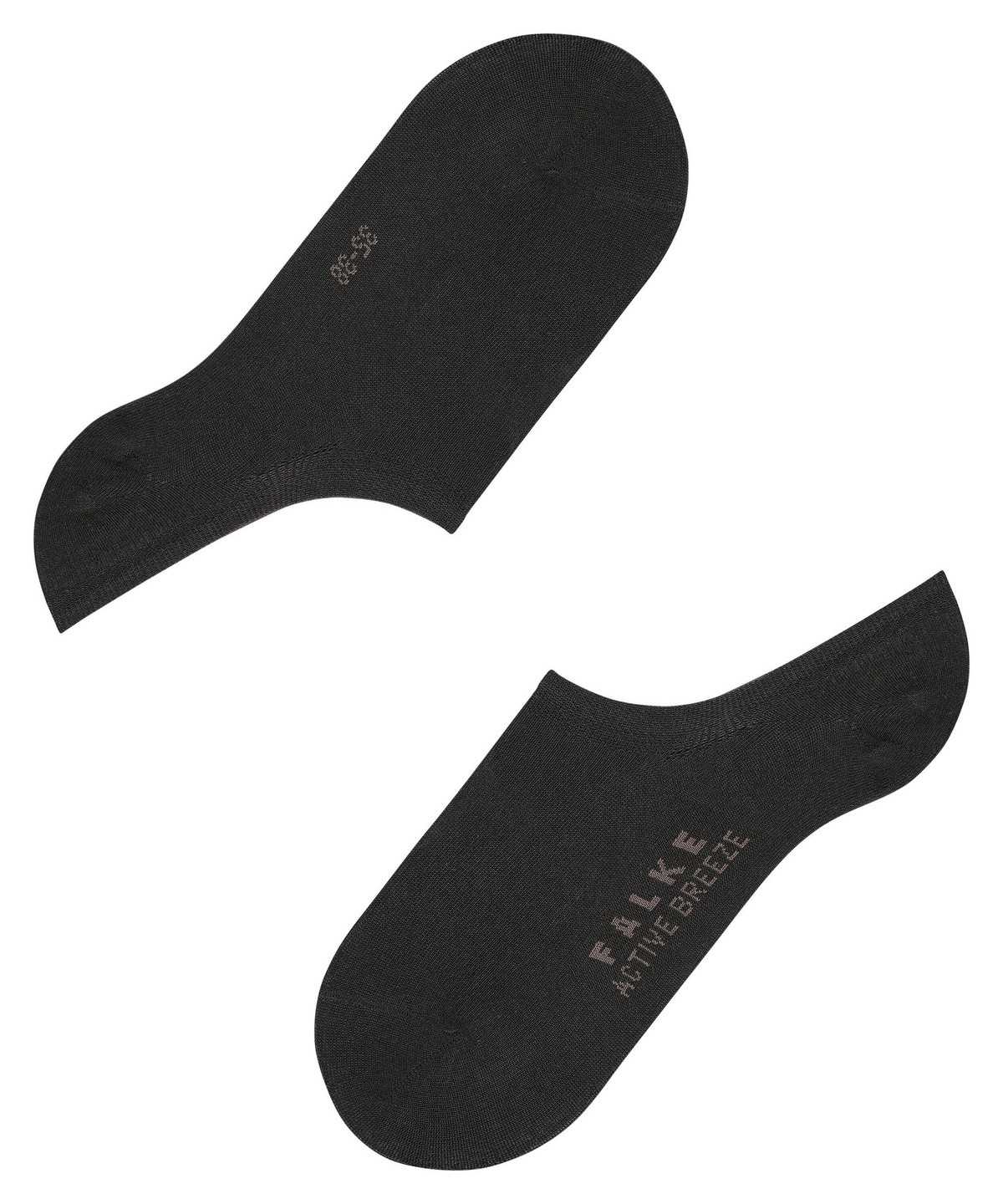 Dámské No Show Socks Falke Active Breeze Invisibles Černé | 1623RGNLZ