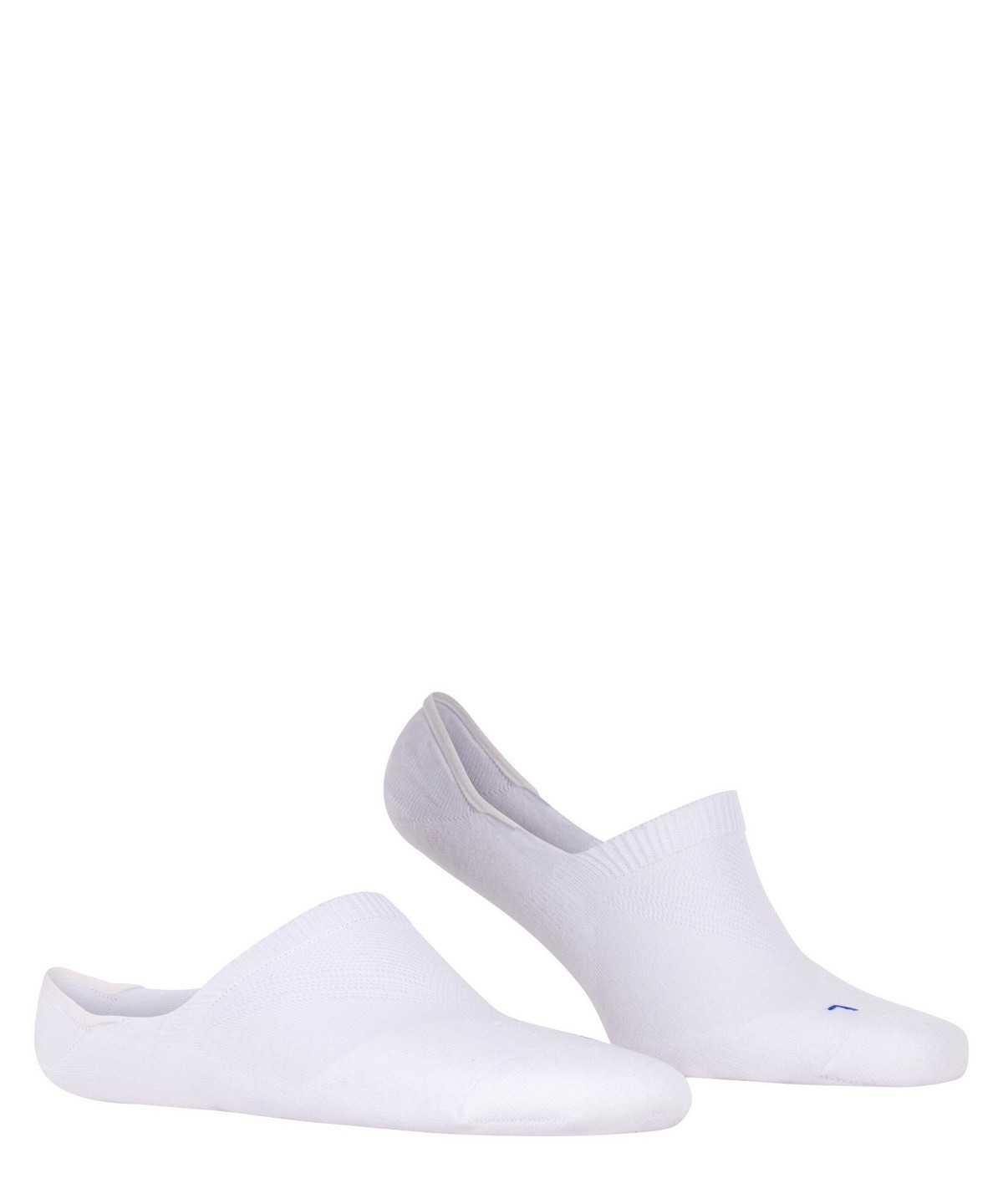 Dámské No Show Socks Falke Cool Kick Invisibles Bílé | 4836NYVFL